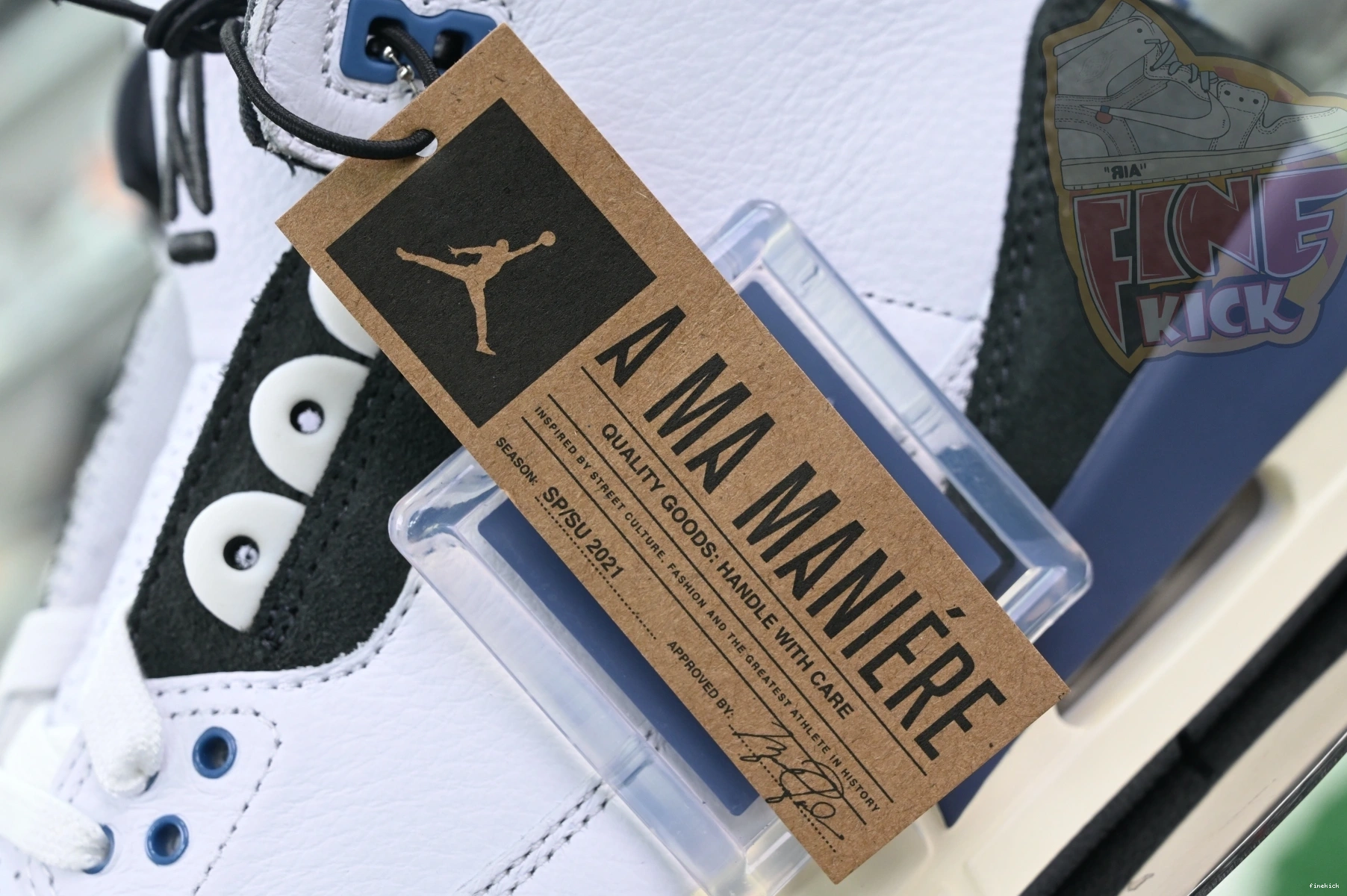 Jordan3“DIFFUSED A Air BLUE” Jordan Maniére Ma x 0216